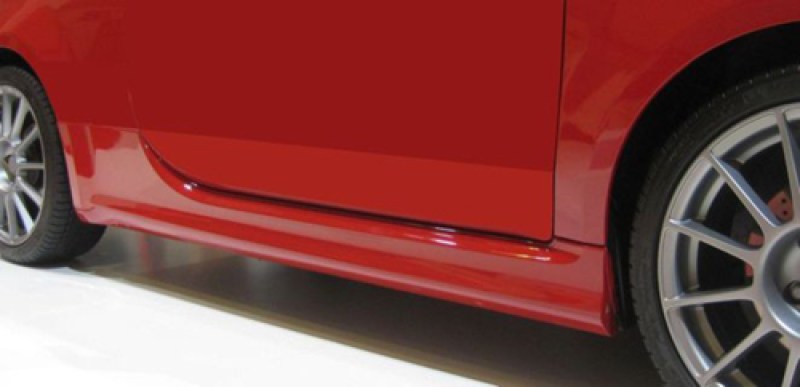 Für Fiat 500 C E L X Abarth Auto Seitenschweller Sideskirts Ansätz